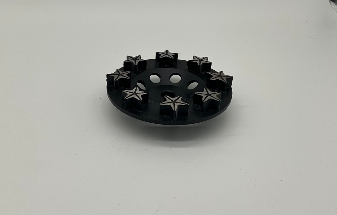 5" Stars Threaded