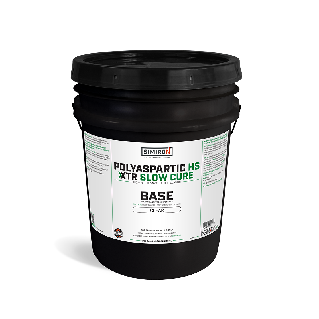 Polyaspartic HS Base - 5 Gal