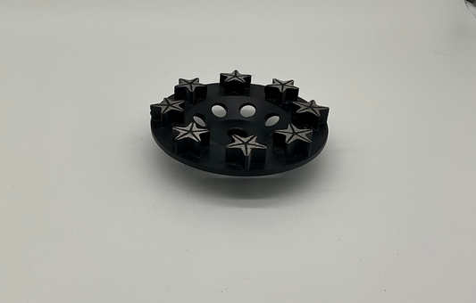 5" Stars Threaded