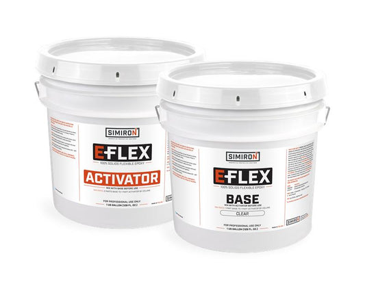 E-Flex 100% Solids Flexible Epoxy - 2-Gal Kit
